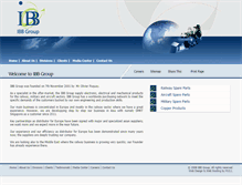 Tablet Screenshot of group-ibb.com